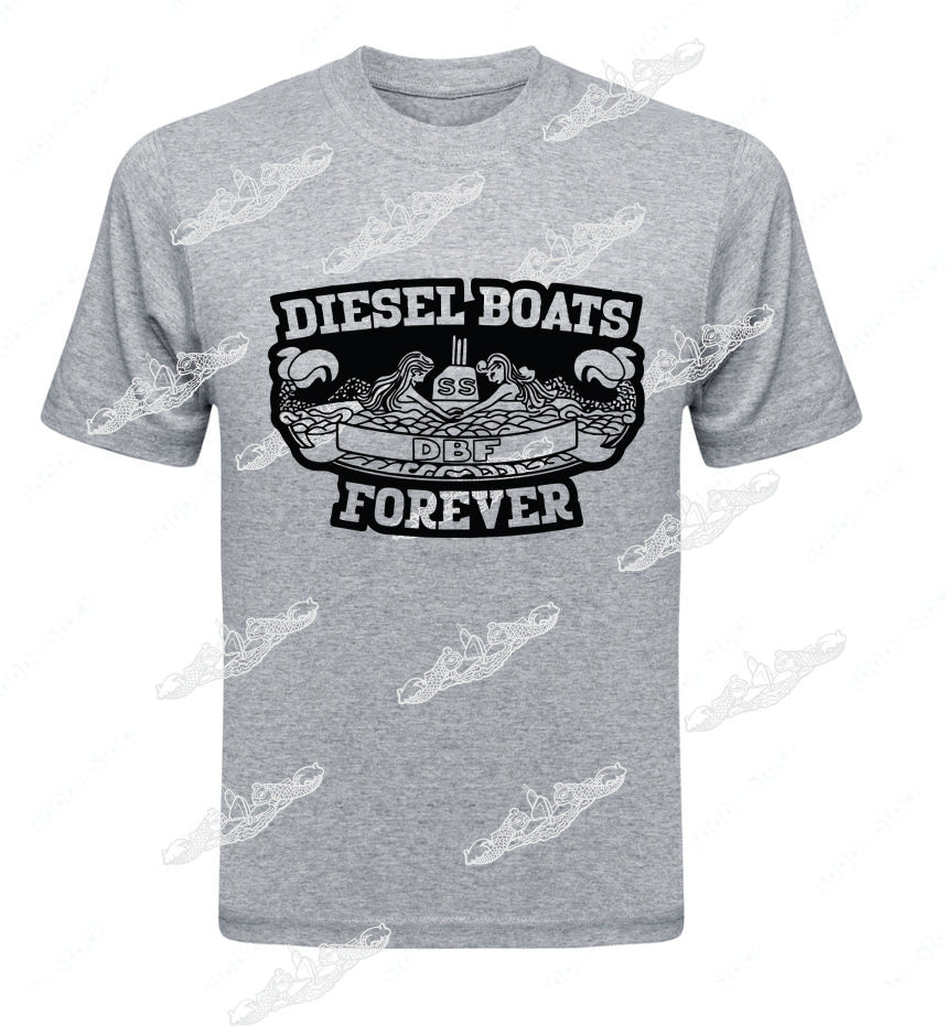 Diesel Boats Forever - Gray Mermaids DBF : Clothing