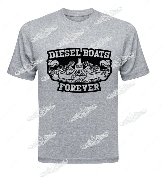 Diesel Boats Forever - Gray Mermaids DBF : Clothing