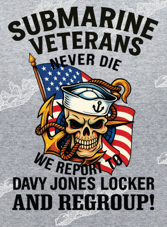 Davy Jones Locker SKULL T-Shirt / CREW SWEATSHIRT / HOODIE