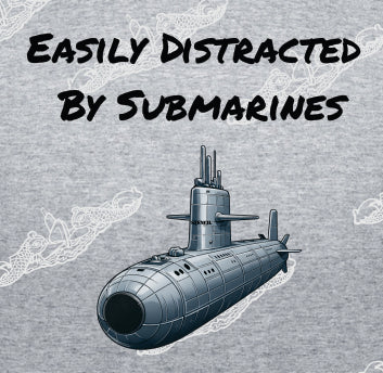 Easily Distracted By Submarines : Clothing