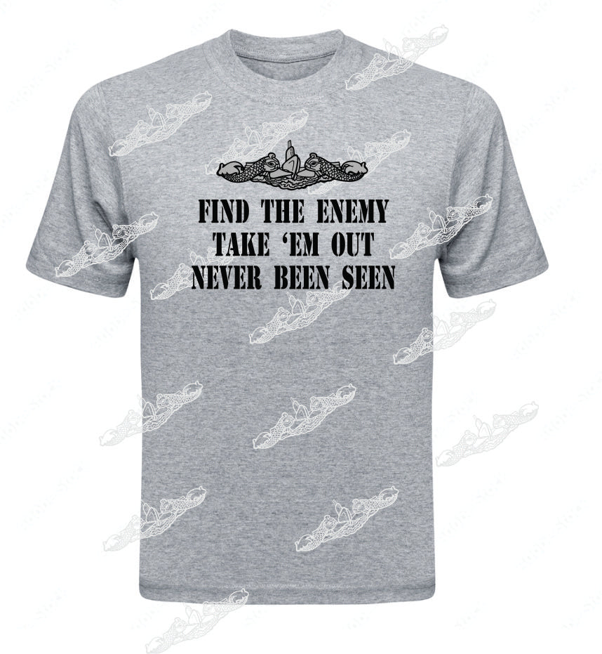 Find The Enemy/ Take Them Out / Never Been Seen  TEXT & Dolphins - Clothing