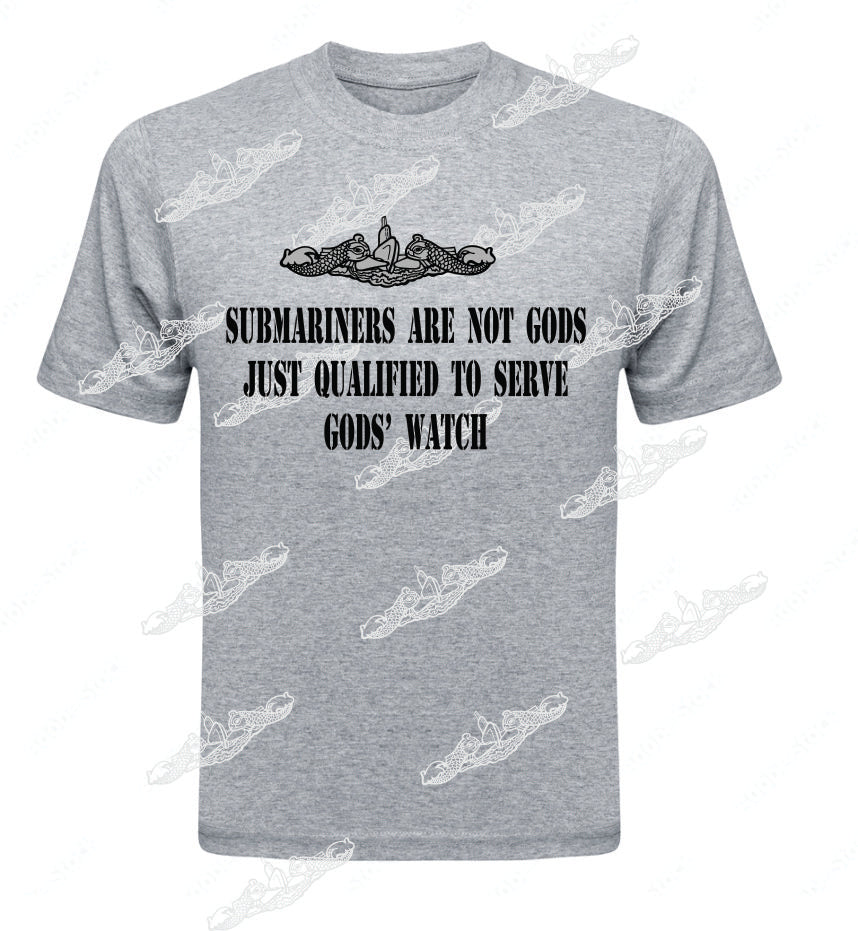 GODS Watch  - Submariners Are Not Gods... TEXT & Dolphin : Clothing