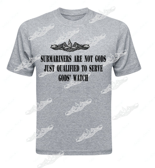 GODS Watch  - Submariners Are Not Gods... TEXT & Dolphin : Clothing
