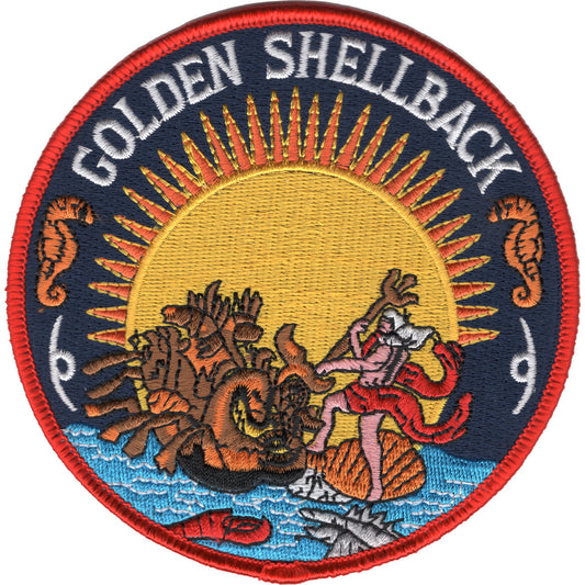 Golden Shellback DECAL