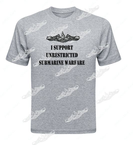 I Support Unrestricted Warfare TEXT & Dolphins : Clothing