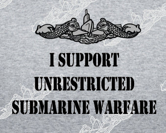 I Support Unrestricted Warfare TEXT & Dolphins : Clothing