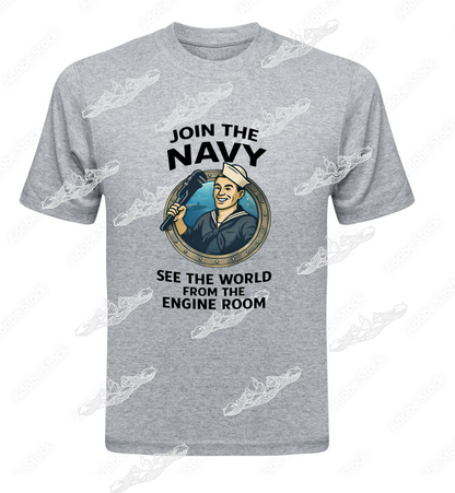 Join The Navy See The World From The Engine Room ; Clothing