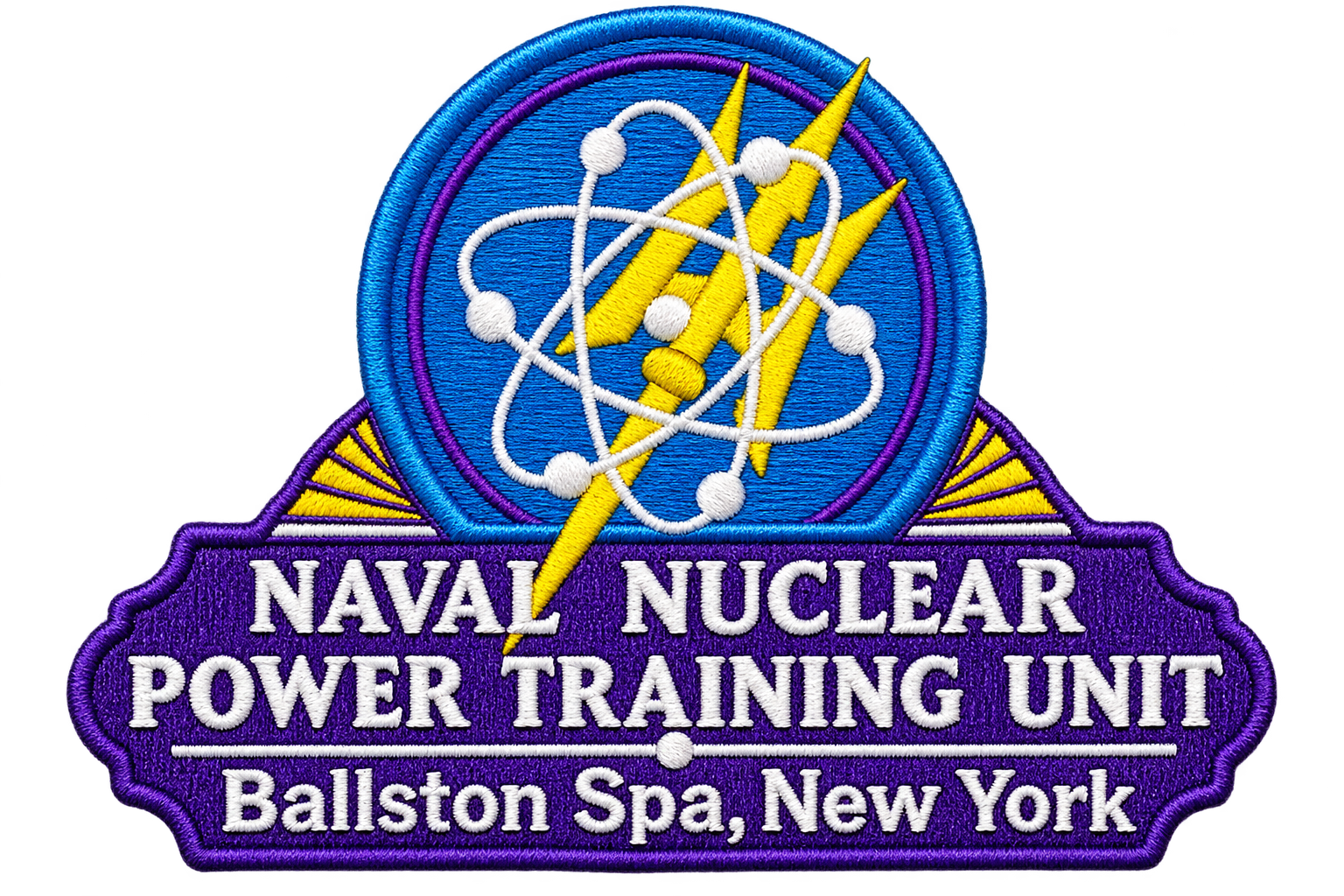 NAVAL NUCLEAR POWER TRAINING UNIT BALLSTON SPA COMMAND PATCH