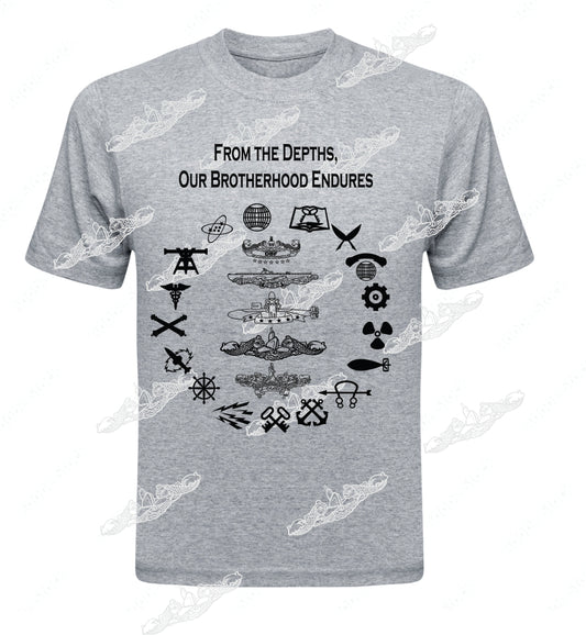 Rate - From the Depths Our Brotherhood Endures : Clothing