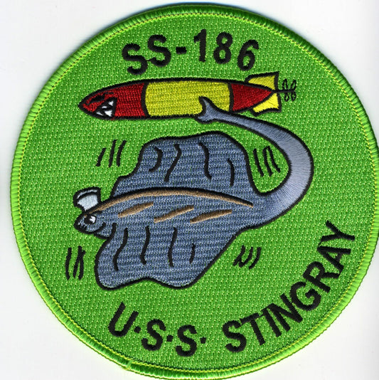 USS STINGRAY SS 186 PATCH