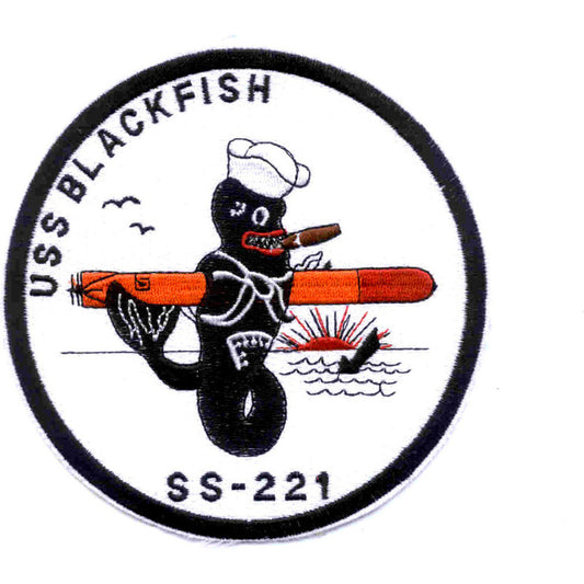 USS BLACKISH SS 221 PATCH