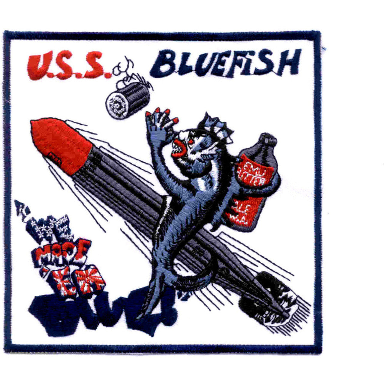 USS BLUEFISH SS 222 PATCH – SUBVEST.com