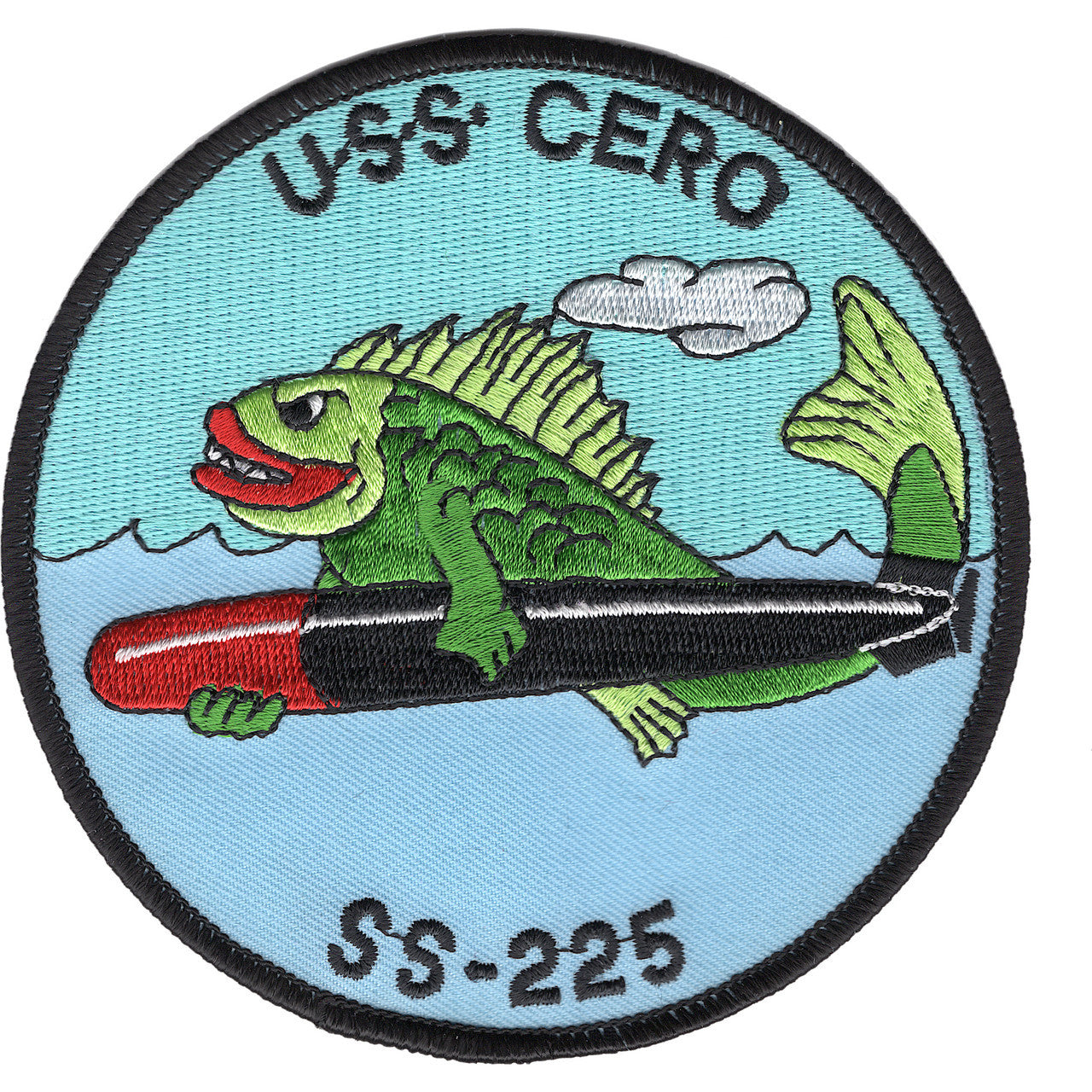 USS CERO SS 225 PATCH