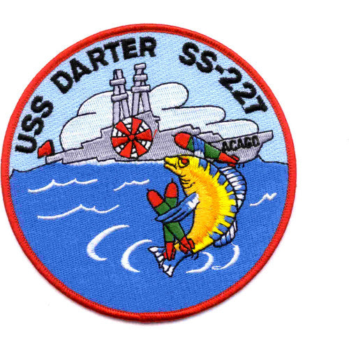 USS DARTER SS 227 PATCH