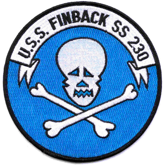 USS FINBACK SS 230 PATCH