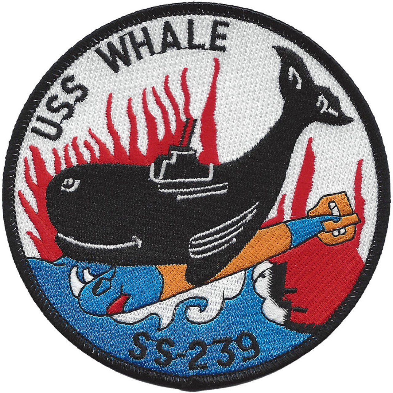 USS WHALE SS 239 PATCH