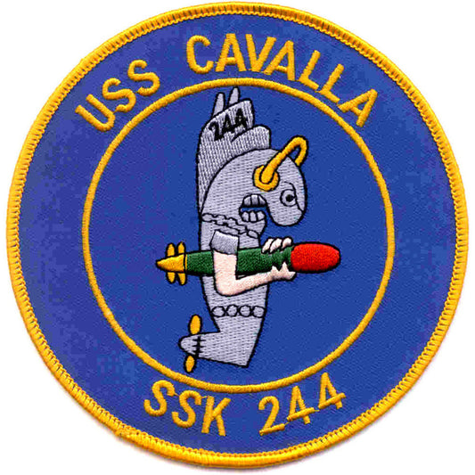 USS CAVALLA SS 244 PATCH