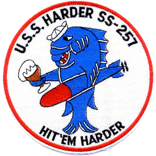 USS HARDER SS 257 PATCH