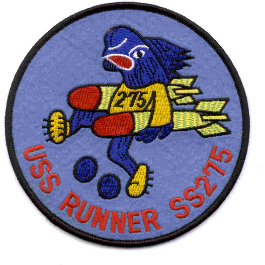 USS RUNNER 275 PATCH