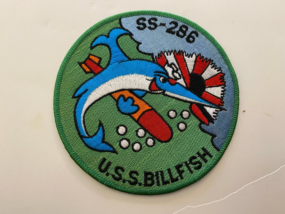 USS BILLFISH SS 286 PATCH – SUBVEST.com