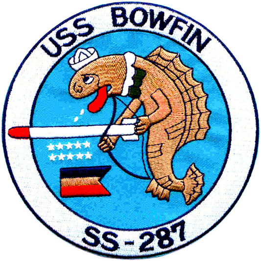 USS BOWFIN SS 287 PATCH