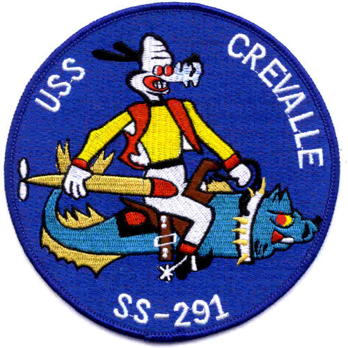 USS CREVALLE SS 291 PATCH