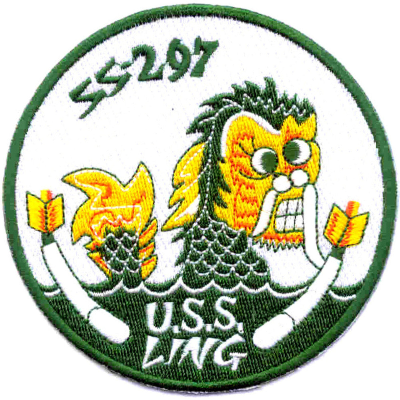 USS LING SS 297 PATCH