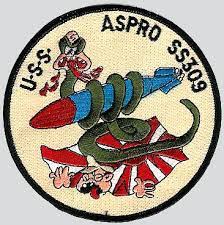 USS APSROM SS 309 PATCH