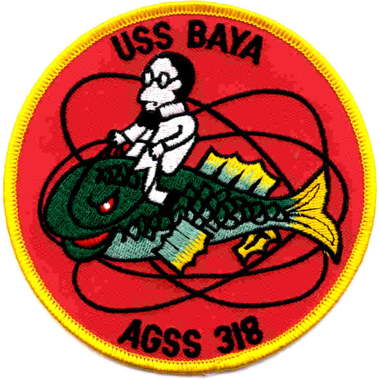 USS BAYA AGSS 318 PATCH