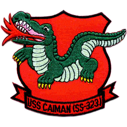 USS CAIMAN SS 323 PATCH