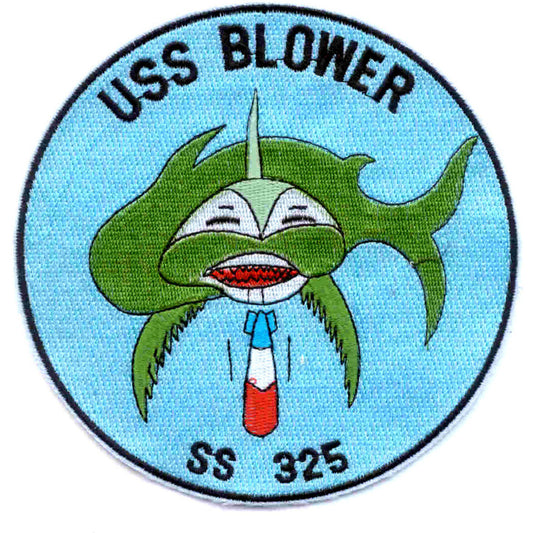 USS BLOWER SS 325 PATCH