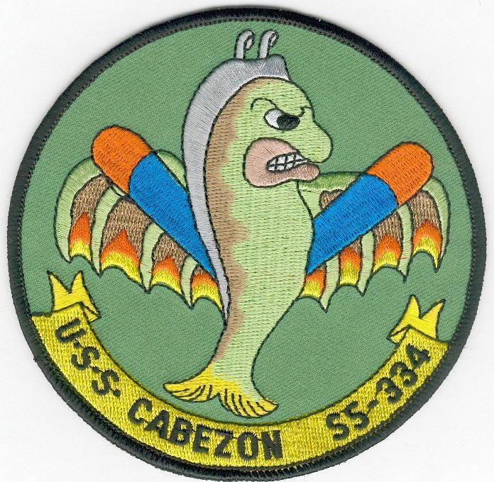 USS CABEZON SS 334 PATCH – SUBVEST.com