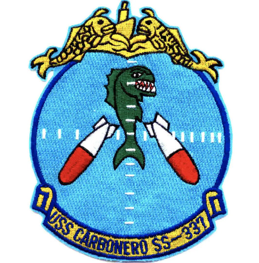 USS CARBONERO SS 337 PATCH