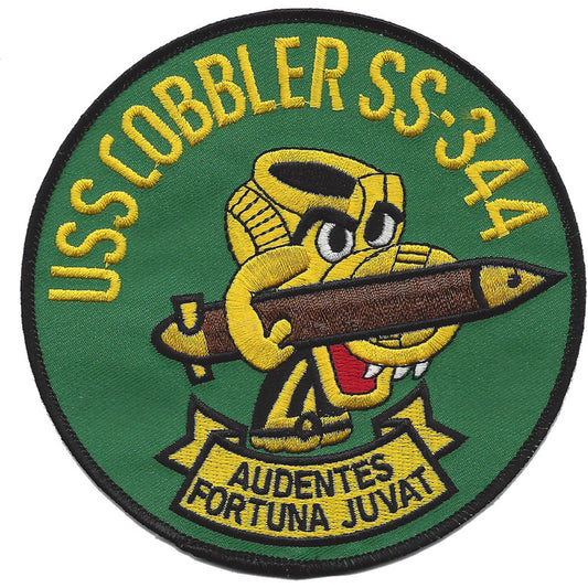 USS COBBLER SS 344 PATCH