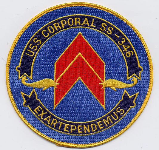 USS CORPORAL SS 346  PATCH