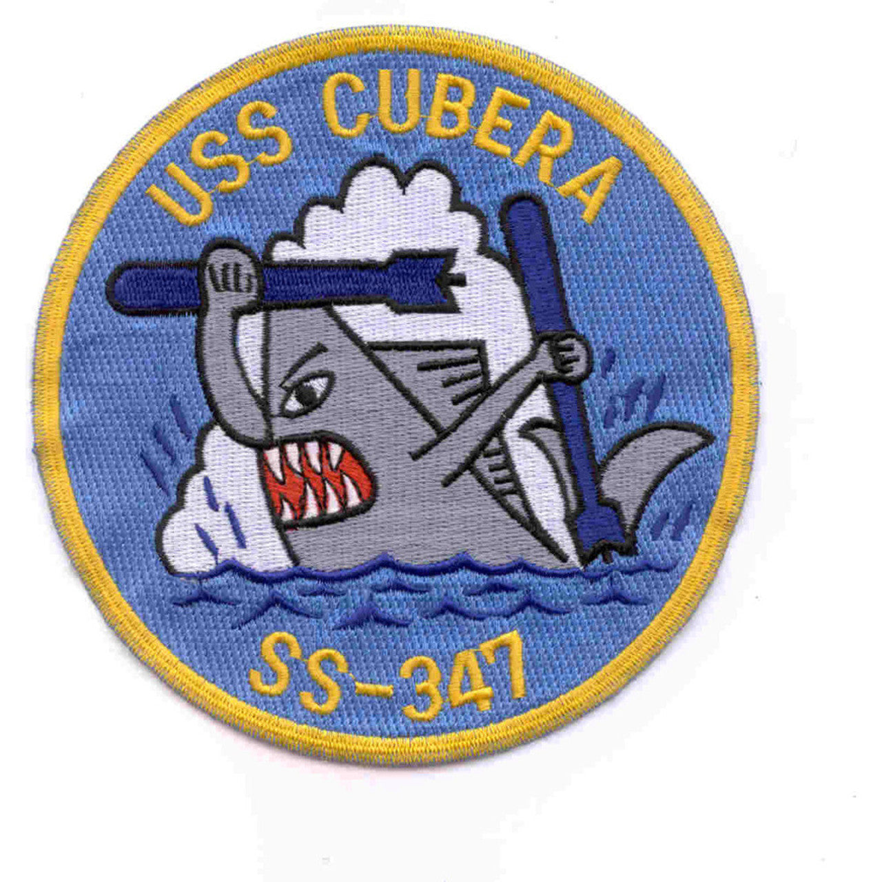 USS CUBERA SS 347 PATCH