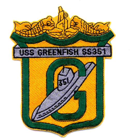 USS GREENFISH SS 351 PATCH