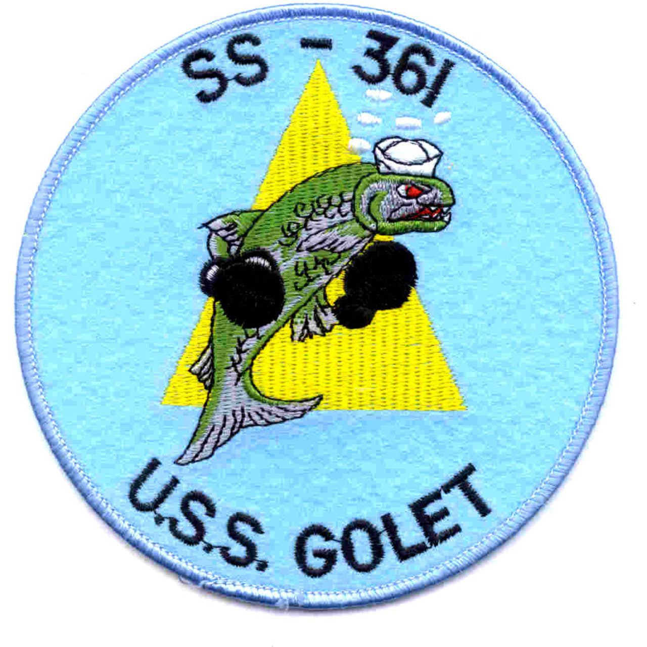 USS GOELET SS 361 PATCH