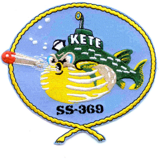 USS KETE SS 369 PATCH