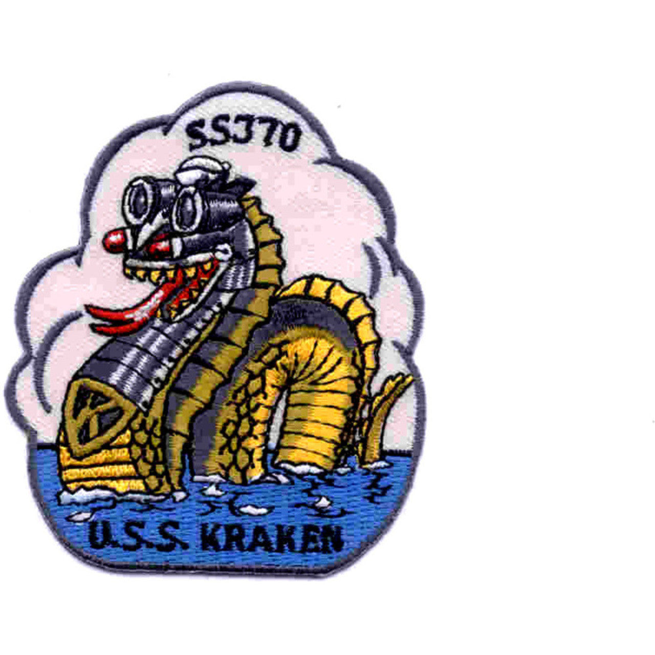 USS KRACKIN SS 370 PATCH