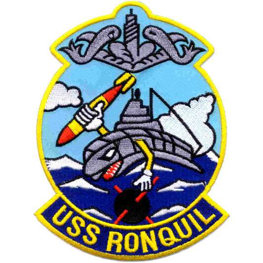 USS RONQUIL SS 396 PATCH