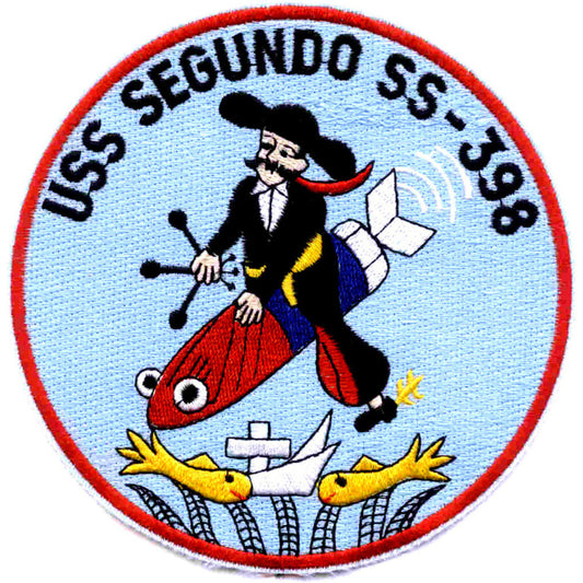 USS SEGUNDO SS 398 PATCH