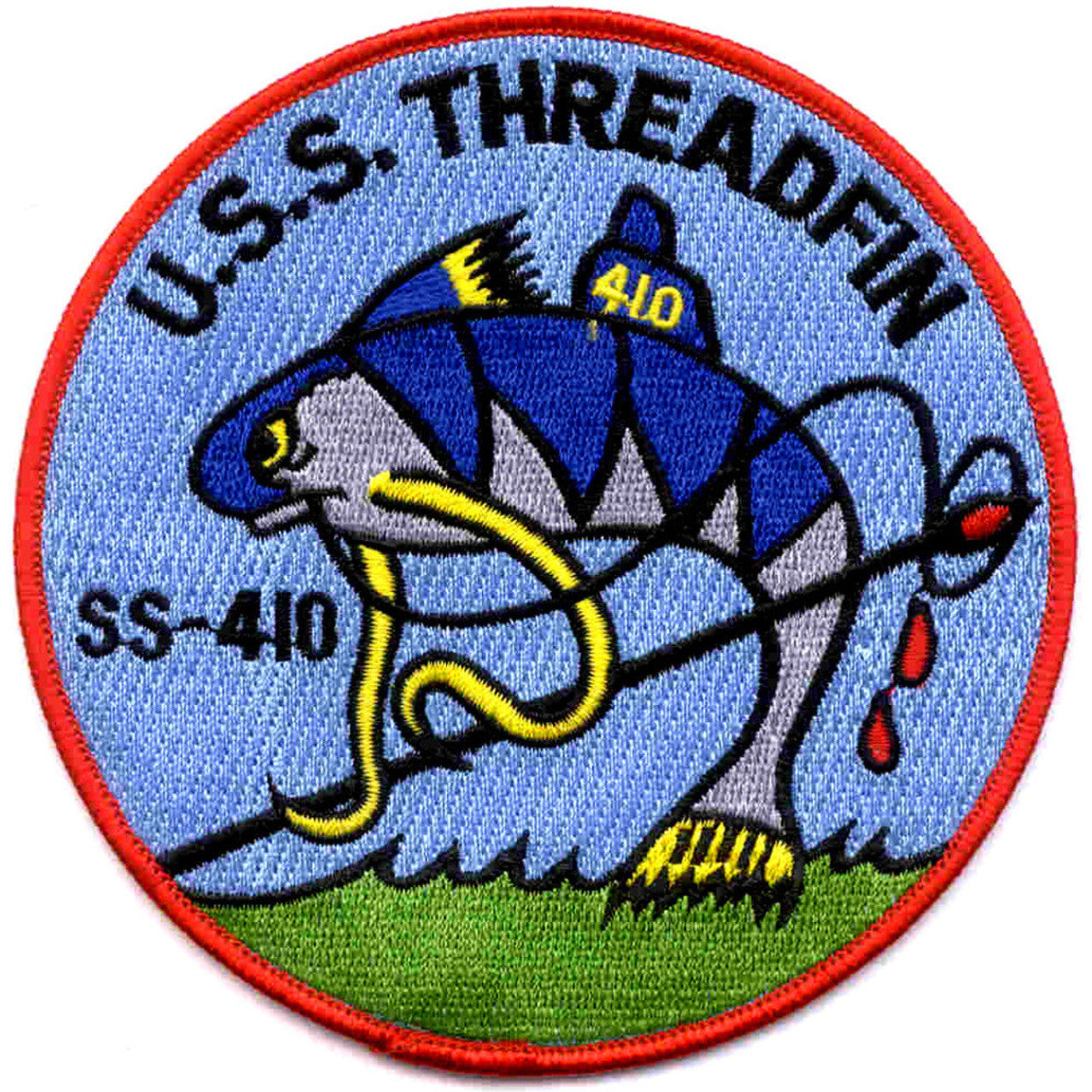 USS THREADFIN SS 410 PATCH