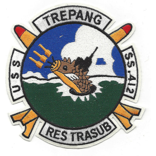 USS TREPANG SS 412 PATCH