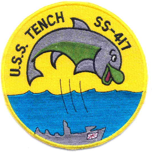 USS TENCH SS 417 PATCH