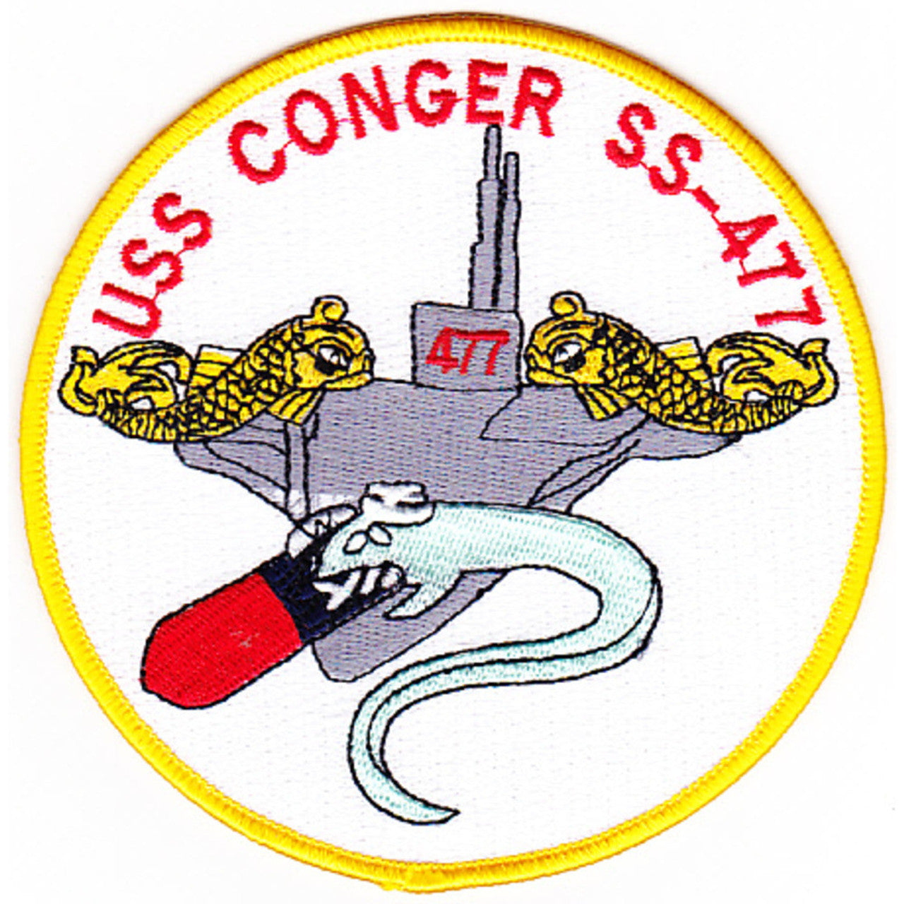 USS CONGER SS 477 PATCH