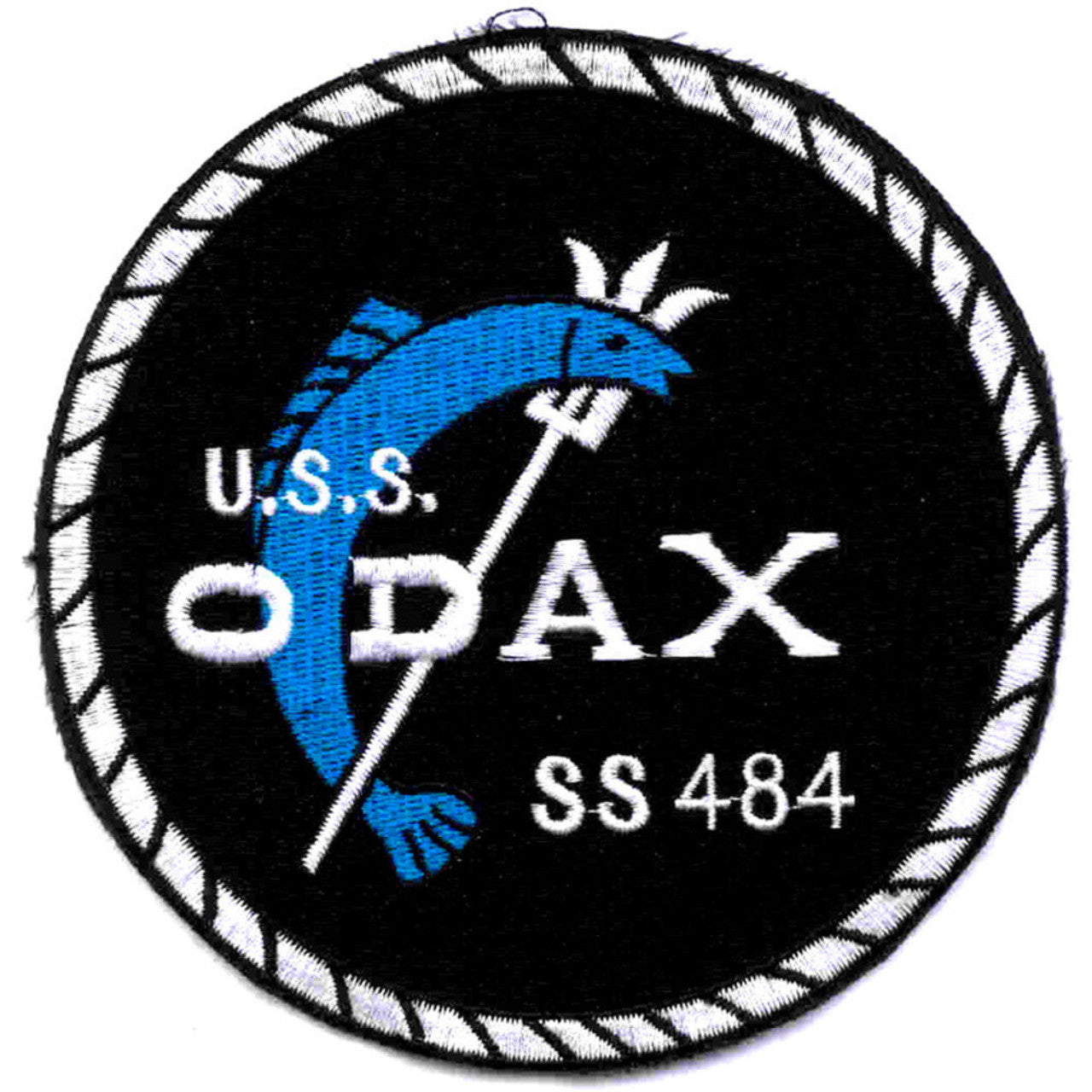 USS ODAX SS 484 PATCH