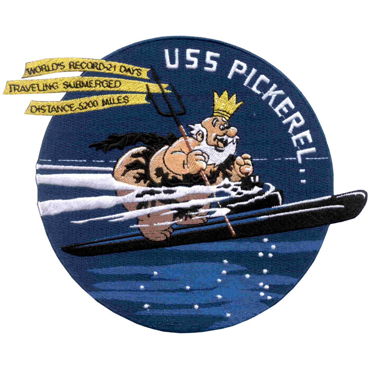 USS PICKEREL SS 524 PATCH