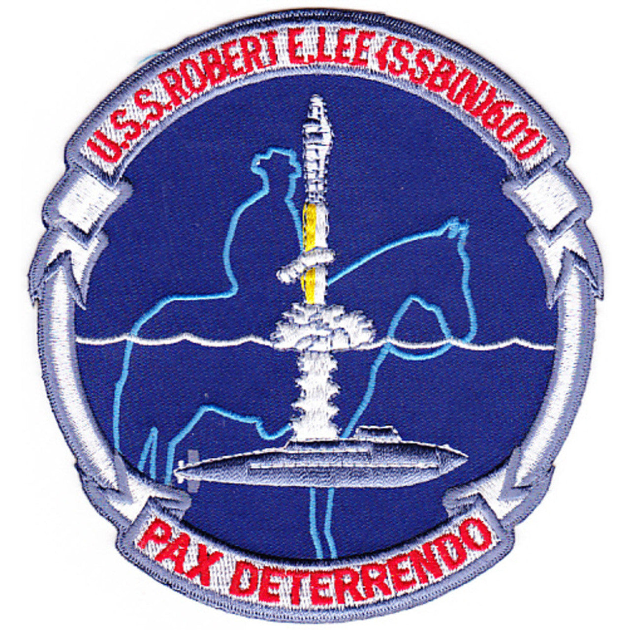 USS ROBERT E LEE SSBN 601 PATCH