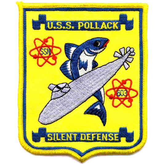 USS POLLACK SSN 603 PATCH